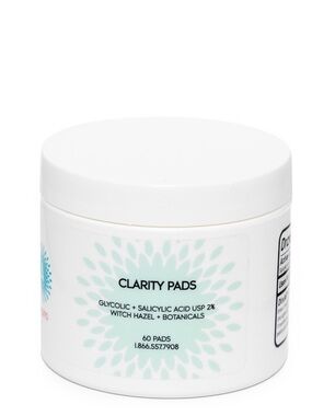 ASTRA MD Clarity Pads Glycolic + Salicylic Acid Exfoliating Toner 60 Ct